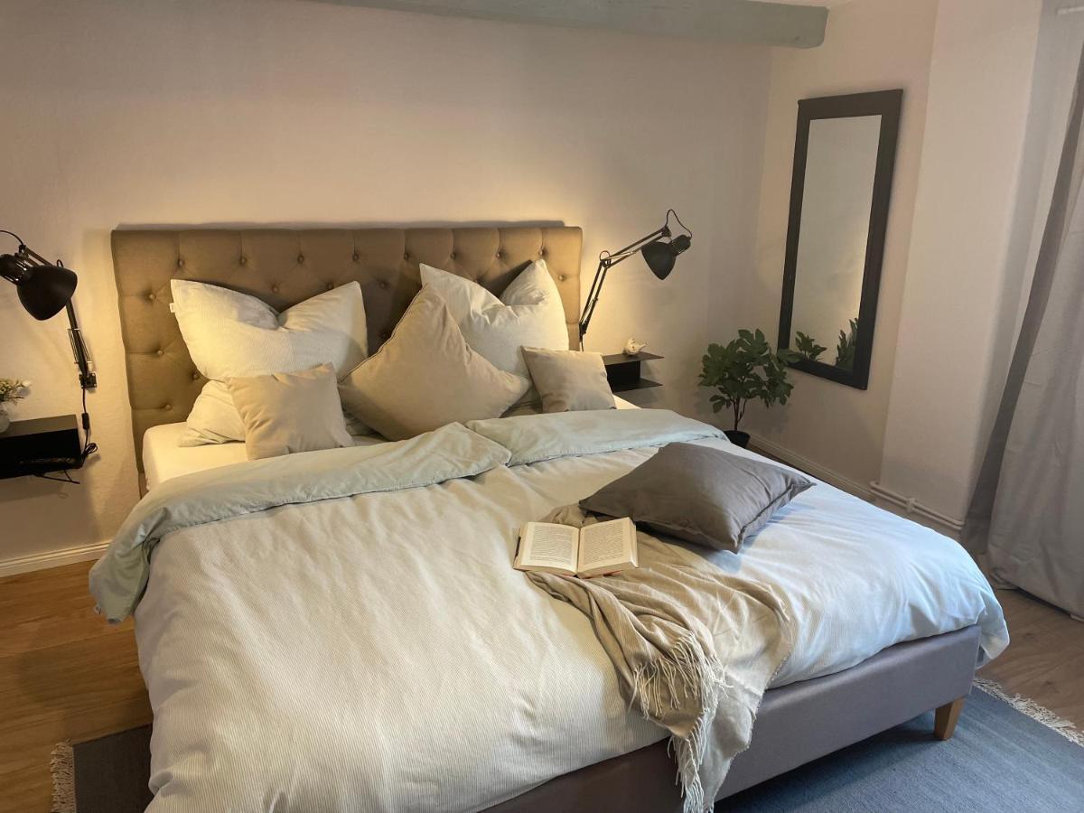 Ferienwohnung Marzipan - Im Herzen Der Altstadt, Historisches Gebaeude Mit Modernem Ambiente, W-Lan Lübeck Eksteriør billede